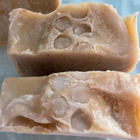 Honey and Oatmeal (Sweet Bee) Handmade Cold Process Soap - Picture 6 of 6